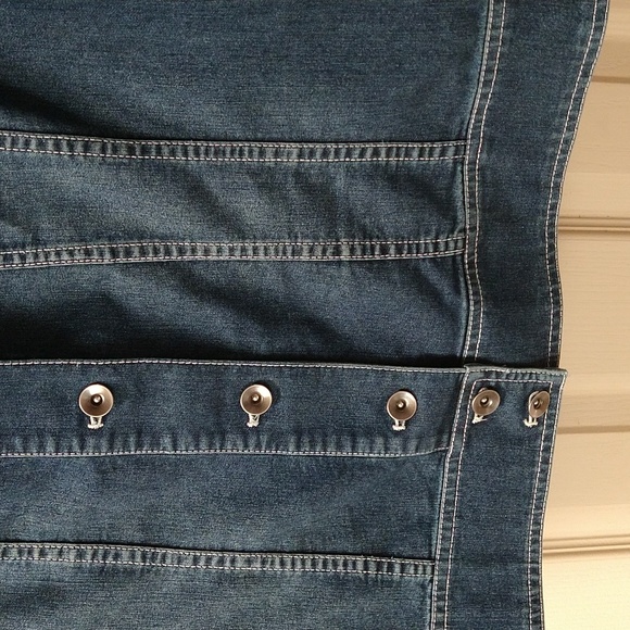 Coldwater Creek-Womens Petite (P14) Blue Jean Type Jacket - Picture 3 of 9